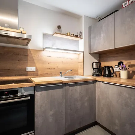 Apartment Cosy Au Centre Station, Proche Pistes, Parking, Wifi